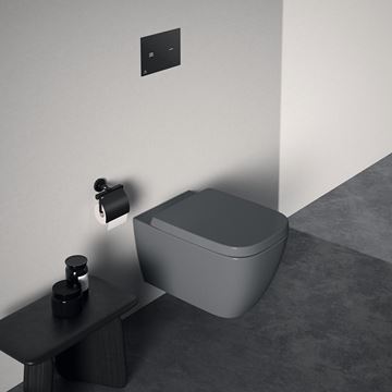 IDEAL STANDARD I.LIFE B závesné WC, Rimless splachovanie, lesklá šedá T461458 Obrázek - fotka