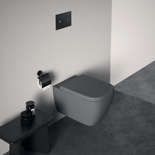 IDEAL STANDARD I.LIFE B závesné WC, Rimless splachovanie, lesklá šedá T461458 Obrázek - fotka