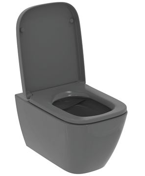 IDEAL STANDARD I.LIFE B závesné WC, Rimless splachovanie, lesklá šedá T461458 Obrázek - fotka