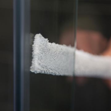 HÜPPE XTENSA PURE sprchové dvere 110x200 cm, posuvné, pravé, strieborná pololesklá/sklo číre XT0202.069.322 Obrázek - fotka