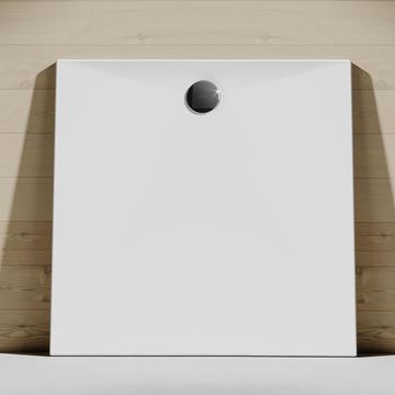 HÜPPE EASY STEP sprchová vanička 100x100 cm, liaty mramor, bez nožičiek 215032.055 Obrázek - fotka