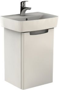 KOLO REKORD skrinka pod umývadlo 40,7x34,3x59,1 cm, 1 dvierka, lesklá biela