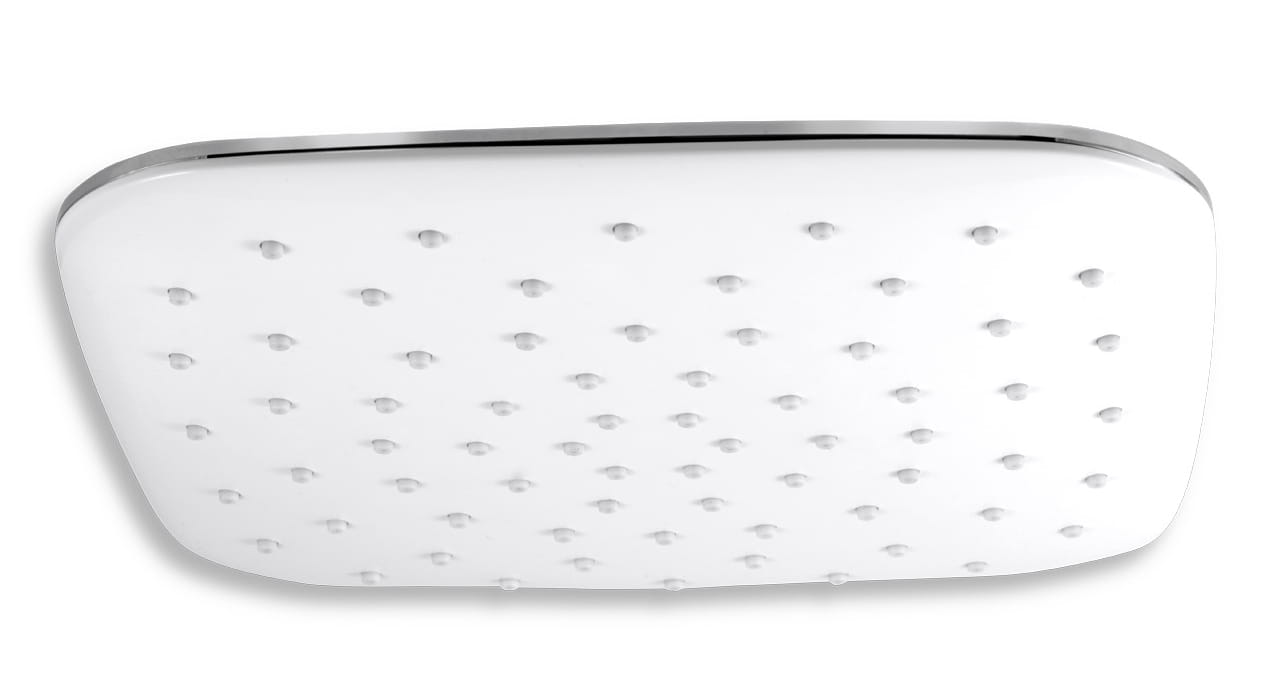 NOVASERVIS horná sprcha 250x250 mm, Eco, biela/chróm