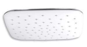 NOVASERVIS horná sprcha 250x250 mm, Eco, biela/chróm