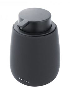 NIMCO TABO dávkovač tekutého mydla 425 ml, keramika, čierna