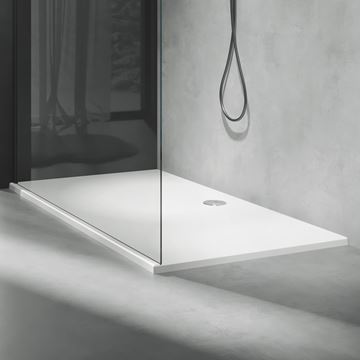 HÜPPE EASY STEP sprchová vanička 180x100 cm, liaty mramor, bez nožičiek 215232.055 Obrázek - fotka