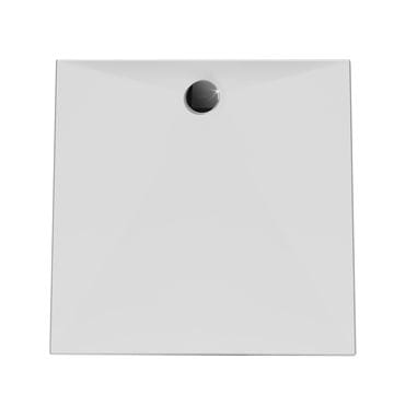 HÜPPE EASY STEP sprchová vanička 90x90 cm, liaty mramor, bez nožičiek