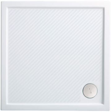 HÜPPE PURANO sprchová vanička 90x90 cm, liaty mramor, bez nožičiek, s protišmykom