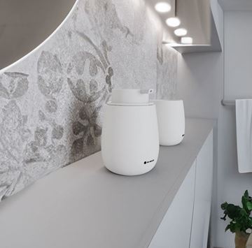 NIMCO TABO pohárik na kefky, keramika, biela TA 3158-05 Obrázek - fotka