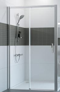 HÜPPE CLASSICS 2 GT1550 sprchové dvere 155x200 cm, posuvné, ľavé, chróm lesklý/sklo číre