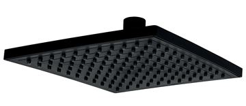 NOVASERVIS horná sprcha 200x200 mm, čierna