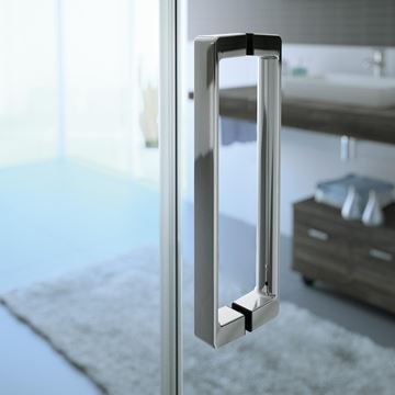 HÜPPE CLASSICS 2 EASYENTRY GT1200 sprchové dvere 120x200 cm, posuvné, ľavé, strieborná pololesklá/sklo číre C25309.069.322 Obrázek - fotka