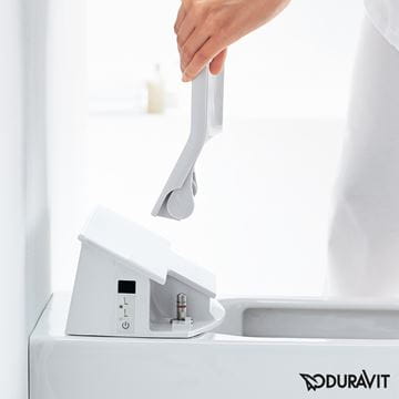 DURAVIT SENSOWASH SLIM bidetové sedátko, pre WC Happy D.2, SoftClose 611300002304300 Obrázek - fotka