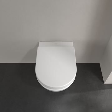 VILLEROY & BOCH SUBWAY 2.0 závesné WC, DirectFlush splachovanie, CeramicPlus, alpská biela 5614R0R1 Obrázek - fotka