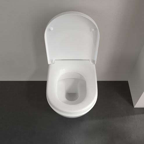 VILLEROY & BOCH SUBWAY 2.0 závesné WC, DirectFlush splachovanie, CeramicPlus, alpská biela 5614R0R1 Obrázek - fotka
