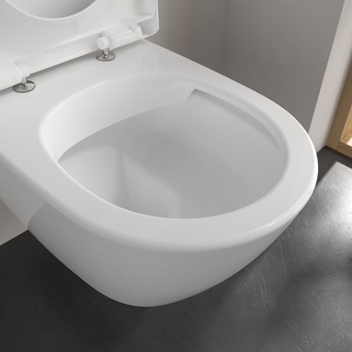 VILLEROY & BOCH SUBWAY 2.0 závesné WC, DirectFlush splachovanie, CeramicPlus, alpská biela 5614R0R1 Obrázek - fotka