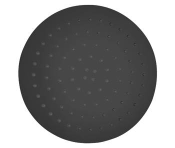 CONCEPT 200 BLACK horná sprcha pr. 250 mm, matná čierna PM07067/MB Obrázek - fotka