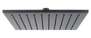 CONCEPT 200 BLACK horná sprcha 250x250 mm, matná čierna