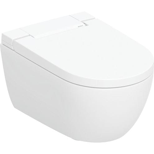 GEBERIT AQUACLEAN ALBA závesné WC s bidetovým sedadlom, SoftOpening, TurboFlush, KeraTect 146.350.01.1 Obrázek - Hlavní obrázek