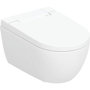 GEBERIT AQUACLEAN ALBA závesné WC s bidetovým sedátkom, SoftOpening, TurboFlush, KeraTect