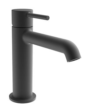 CONCEPT 300 ROUND umývadlová stojanková batéria, black matt