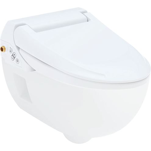 GEBERIT AQUACLEAN 4000 SET závesné WC s bidetovým sedátkom, SoftClosing, Rimfree 146.135.11.1 Obrázek - Hlavní obrázek