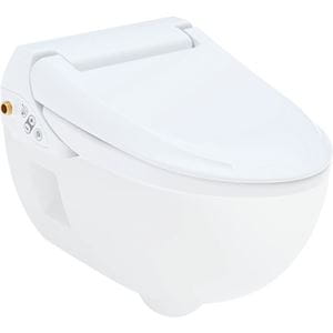 GEBERIT AQUACLEAN 4000 SET závesné WC s bidetovým sedátkom, SoftClosing, Rimfree