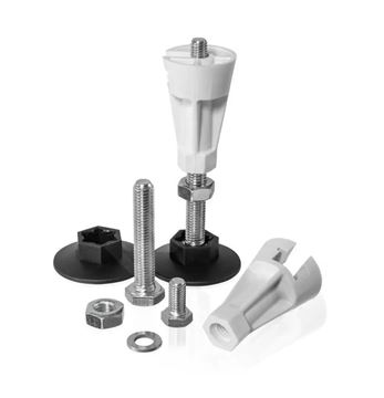 LAUFEN SOLUTIONS nohy k sprchovacím vaničkám 80-90 cm, výška 87-115 mm
