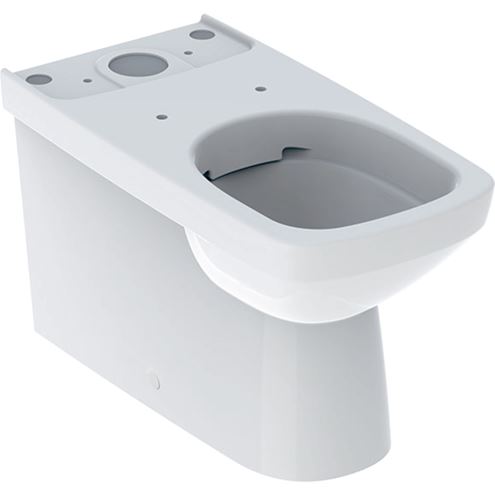 GEBERIT SELNOVA SQUARE WC kombi misa, Rimfree splachovanie, vario odpad 500.489.01.7 Obrázek - Hlavní obrázek