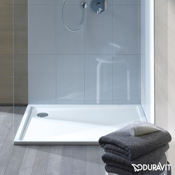 DURAVIT STARCK SLIMLINE sprchová vanička 120x80 cm, akrylát, bez nožičiek 720121000000000 Obrázek - fotka
