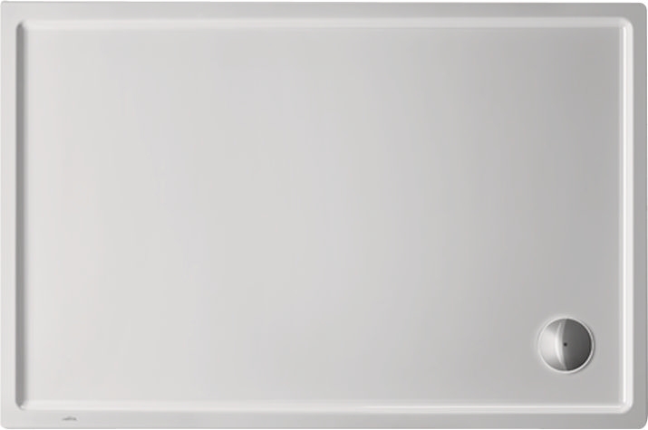 DURAVIT STARCK SLIMLINE sprchová vanička 120x80 cm, akrylát, bez nožičiek 720121000000000 Obrázek - Hlavní obrázek