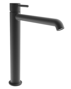 CONCEPT 300 ROUND umývadlová stojanková batéria, black matt