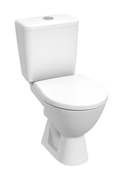 JIKA LYRA PLUS WC kombi, Dual-Flush, zadný odpad, spodné napúšťanie