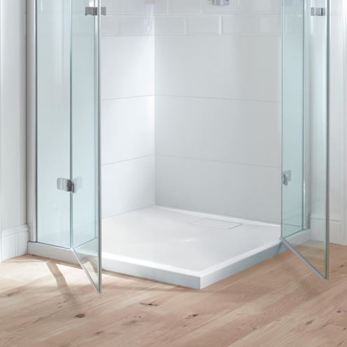 VILLEROY & BOCH ARCHITECTURA sprchová vanička 90x90 cm, akrylát, bez nožičiek, alpská biela UDA9090ARA148V-01 Obrázek - fotka