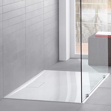 VILLEROY & BOCH ARCHITECTURA sprchová vanička 140x75 cm, akrylát, bez nožičiek, alpská biela, VilboGrip UDA1475ARA215GV-01 Obrázek - fotka