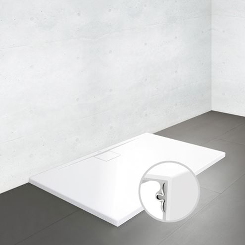 VILLEROY & BOCH ARCHITECTURA sprchová vanička 140x75 cm, akrylát, bez nožičiek, alpská biela, VilboGrip UDA1475ARA215GV-01 Obrázek - fotka