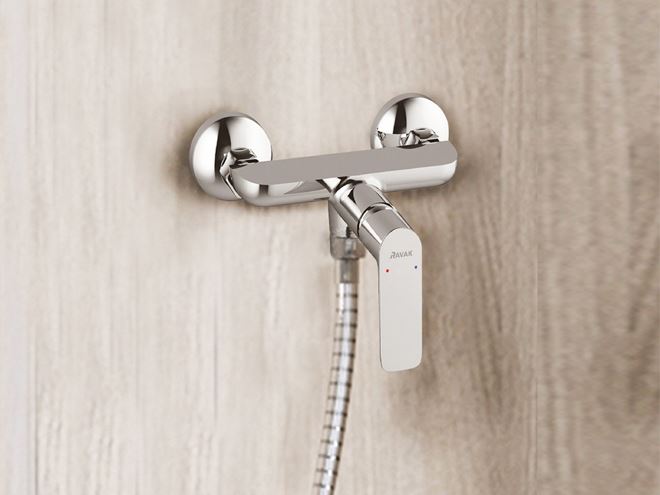 RAVAK CLASSIC CL 032.00CR nástenná sprchová batéria, chróm X070084 Obrázek - fotka