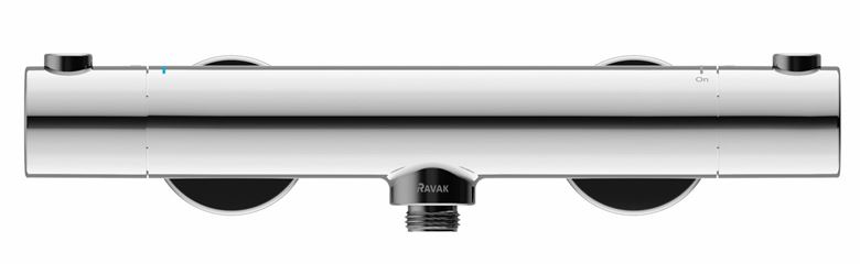 RAVAK PURI PU 033.00CR sprchová nástenná termostatická batéria, CoolFeel, chróm X070116 Obrázek - fotka