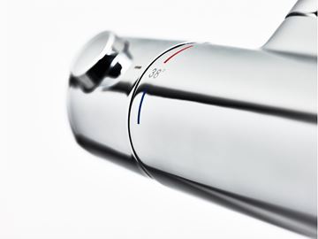 RAVAK PURI PU 033.00CR sprchová nástenná termostatická batéria, CoolFeel, chróm X070116 Obrázek - fotka