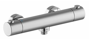 RAVAK PURI PU 033.00CR sprchová nástenná termostatická batéria, CoolFeel, chróm