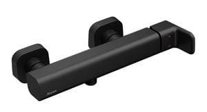 RAVAK 10° FREE BLACK TD F 032.20BL sprchová nástenná batéria, matná čierna