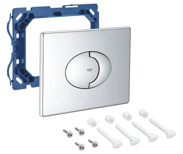 GROHE SKATE AIR ovládacie tlačidlo pre dve splachovania, plast, chróm 42305000 Obrázek - Hlavní obrázek