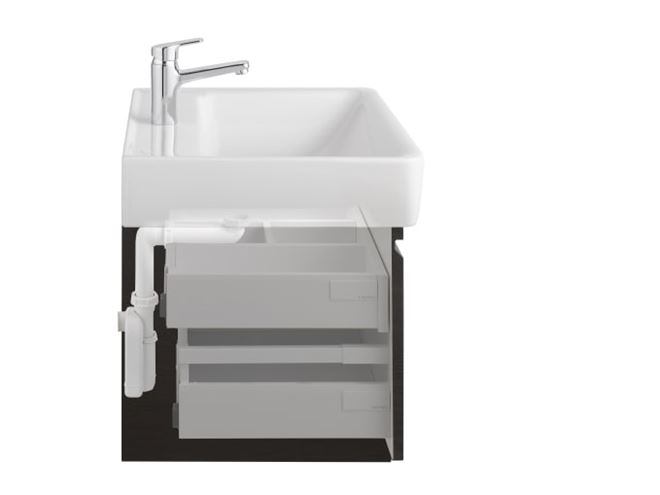 LAUFEN PRO S skrinka pod umývadlo 52x45x39, 2 cm, 1 zásuvka, wenge H4833520964231 Obrázek - fotka