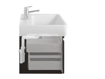 LAUFEN PRO S skrinka pod umývadlo 52x45x39, 2 cm, 1 zásuvka, wenge H4833520964231 Obrázek - fotka