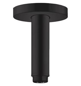 HANSGROHE S sprchové rameno 100 mm, stropné, matná čierna