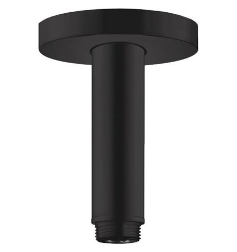 HANSGROHE S sprchové rameno 100 mm, stropné, matná čierna 27393670 Obrázek - Hlavní obrázek