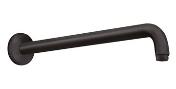HANSGROHE sprchové rameno 389 mm, nástenné, matná čierna
