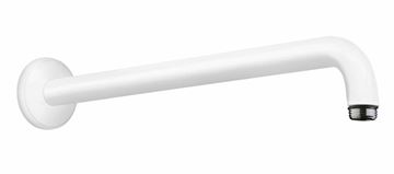 HANSGROHE sprchové rameno 389 mm, nástenné, matná biela
