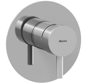 RAVAK ESPIRIT ES 062.00CR.O1 sprchová podomietková batéria, 1-cestná, s telesom, chróm