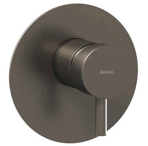 RAVAK ESPIRIT ES 062.20GB.O1 sprchová podomietková batéria, 1-cestná, s telesom, kartáčovaný grafit X070322 Obrázek - Hlavní obrázek